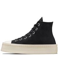 Converse - (Wmns) Chuck Taylor All Star Modern Lift Platform Canvas Egret' - Lyst