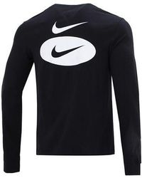 Nike - As Nsw Ess+ Core 3 Ls Tee Casual Breathable Round Neck Long Sleeves T-shirt - Lyst