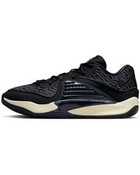 Nike - Kd16 Basketball Shoe Black/black/dk Smoke Grey/coco 14 - Lyst