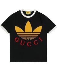 Gucci - X Adidas Cotton T-shirt - Lyst