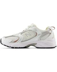 New Balance - 530 Metallic Cream' - Lyst