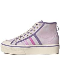 adidas - (Wmns) Nizza Platform Mid Shoes 'Almost Pulse Lilac' - Lyst