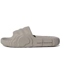 adidas - Ciabatte Adiletet 22 Lightbrown - Lyst