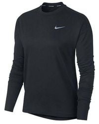 Nike - (Wmns) Element Casual Sports Round Neck Long Sleeves Running Hoodie - Lyst