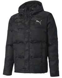 PUMA - Camo Down Jacket - Lyst