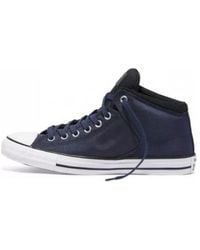Converse - Chuck Taylor All Star High Top Street 'Midnight' - Lyst