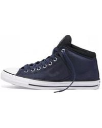 Converse - Chuck Taylor All Star High Top Street 'Midnight' - Lyst