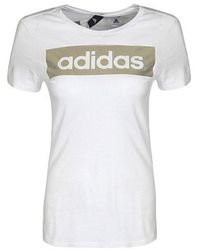 adidas - (Wmns) Essentials Logo T-Shirt Asia Sizing - Lyst