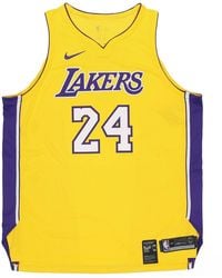 Nike - Icon Edition Authentic Nba Jersey Sports Basketball Jersey/Vest Au Player Edition Lakers Kobe 24 - Lyst