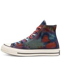 Converse - Chuck 70 High 'Tie Dye Plaid' - Lyst