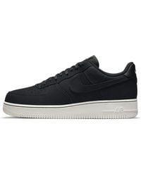 Nike - Air Force 1 '07 Lx Shoes Off Noir/Off Noir- Nubuck - Lyst