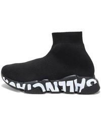 Balenciaga - (Wmns) Speed Graffiti Sneakers Knit Graffiti Sole Unit' - Lyst