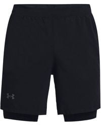 Under Armour - Launch Run 2-In-1 Shorts - Lyst
