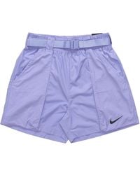 Nike - (Wmns) As W Sportswear Swsh Short Wvn Light Thistle - Lyst