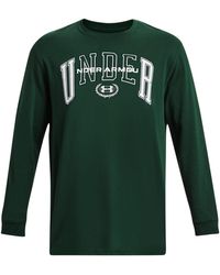 Under Armour - Crest Heavyweight Long Sleeve T-Shirt - Lyst