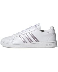 adidas - (Wmns) Neo Grand Court Platinum Metallic' - Lyst
