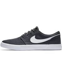 Nike - Portmore 2 Sb Solar 'Anthracite' - Lyst
