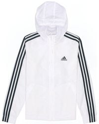 adidas - (Wmns) Essentials 3-Stripes Windbreaker Asia Sizing - Lyst