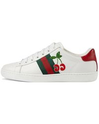 Gucci - (Wmns) Ace Gg 'Cherry' - Lyst