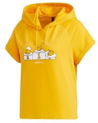 adidas - (Wmns) Neo Gdtm Ss Hdy Crossover Sports Hooded Pullover Short Sleeve T-Shirt - Lyst