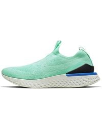 Nike - Epic Phantom React Flyknit Running Shoe (hyper Turquoise) - Clearance Sale - Lyst