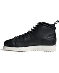 adidas - (Wmns) Superstar Boot 'Core' - Lyst