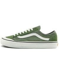Vans - Style 36 Low Top Casual Skate Shoes Green - Lyst