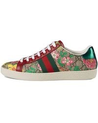 Gucci - (Wmns) Ace Gg Supreme Low 'Flora Print - Lyst