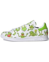 adidas - The Muppets X Stan Smith 'Kermit The Frog Allover Print' - Lyst