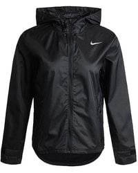 Nike - Jacket Running Sports Hooded Jacket Black - Lyst
