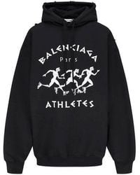 Balenciaga - (Wmns) Ss21 Printing Hoodie - Lyst