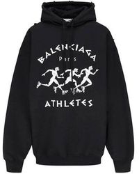 Balenciaga - (Wmns) Ss21 Printing Hoodie - Lyst