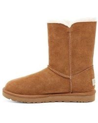 UGG - (Wmns) Bailey Button Charm Metallic Alphabet Version Fleece Lined - Lyst