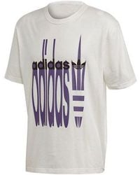adidas - Originals Ss20 R.V.Y Printing Short Sleeve - Lyst