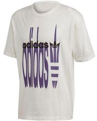 adidas - Originals Ss20 R.V.Y Printing Short Sleeve - Lyst