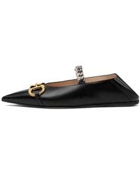 Gucci - (Wmns) Ballet Flat With Horsebit Leather '' - Lyst