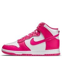 Nike - Dunk High Pink Prime (w) - Lyst