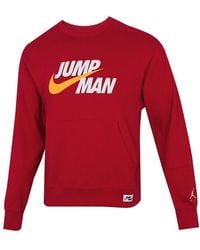 Nike - Casual Sports Alphabet Printing Round Neck Pullover - Lyst