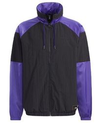 adidas - Neo M Ss Feb Wl Wb Contrasting Colors Sports Stand Collar Windproof Jacket - Lyst
