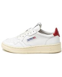 Autry - (Wmns) Medalist Leather Low - Lyst