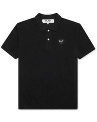 COMME DES GARÇONS PLAY - Polo Emblem - Lyst