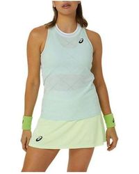 Asics - (Wmns) Match Actibreeze Tank 'Pale' - Lyst