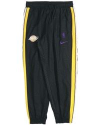 Nike - Los Angeles Lakers Colorblock Woven Bundle Feet Sports Long Pants - Lyst
