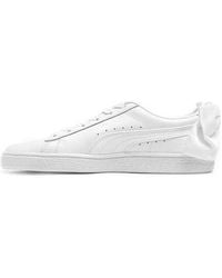 PUMA - (Wmns) Basket Bow Triple Leather - Lyst
