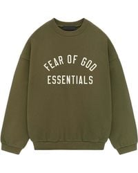 Fear Of God - Fleece Crewneck 'Military' - Lyst