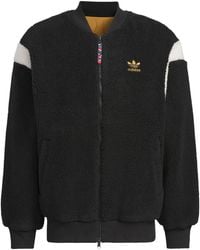 adidas - Originals X Feifei Ruan Reversible Sherpa Bomber Asia Sizing - Lyst