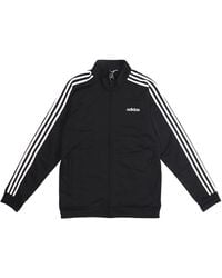 adidas - Knit Stand Collar Loose Windproof Sports Logo Jacket - Lyst