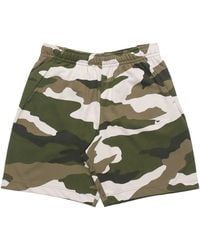 Nike - Sportswear Club French Terry Camouflage Shorts - Lyst