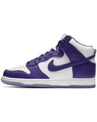 Nike - Dunk High "varsity Purple" Shoes - Lyst