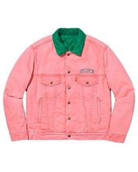 Supreme - Fw18 X Levs Quilted Reversible Trucker Jacket - Lyst